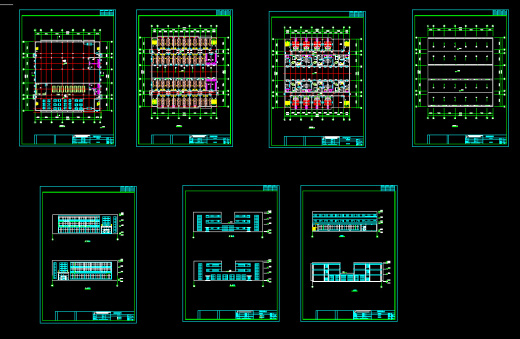 YX-900229 工业 厂房 物流su cad合集缩略图